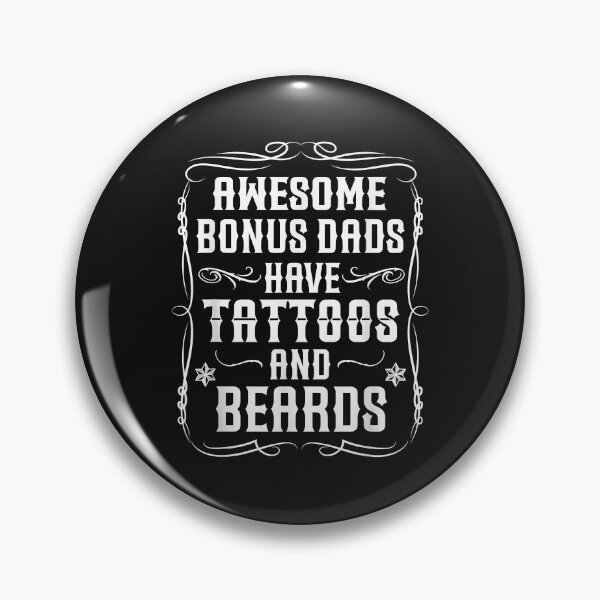 Artikelvorschau, Awesome bonus dads have tattoos and beards - Inked dad Theme entworfen und verkauft von Oscar123412.