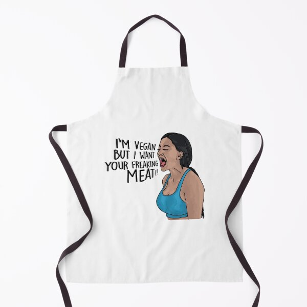 Item preview, I'm Vegan But I Want Your Freaking Meat designed and sold by k8illustr8s.
