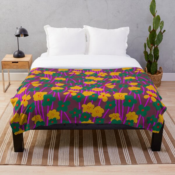 Aperçu de l'œuvre Modèle sans couture fleur "BOLD" créée et vendue par IDDFAR.