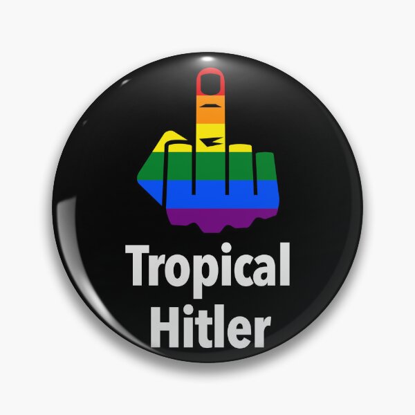 Item preview, FCK Tropical Hitler - Censored with Middle Finger designed and sold by Thelittlelord.
