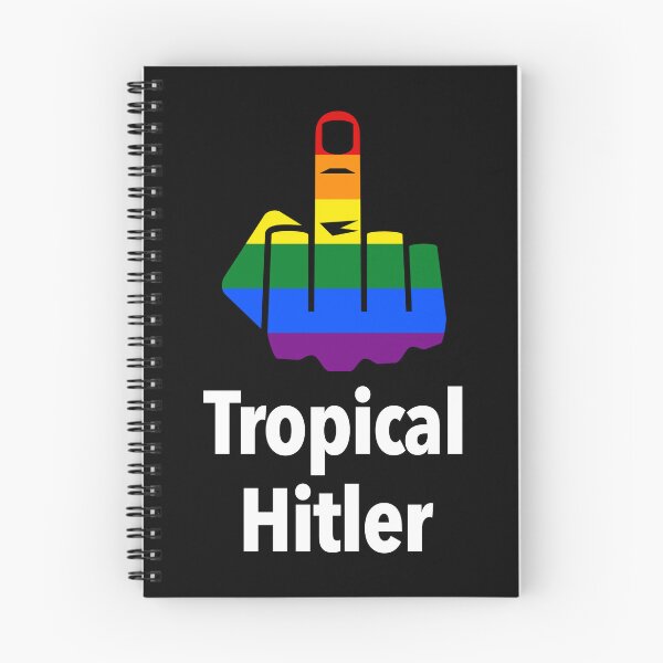 Item preview, FCK Tropical Hitler - Censored with Middle Finger designed and sold by Thelittlelord.