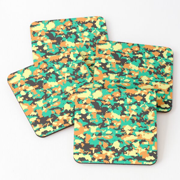 Item preview, Olive Yellow Digital Camouflage  designed and sold by Tshirtstory.