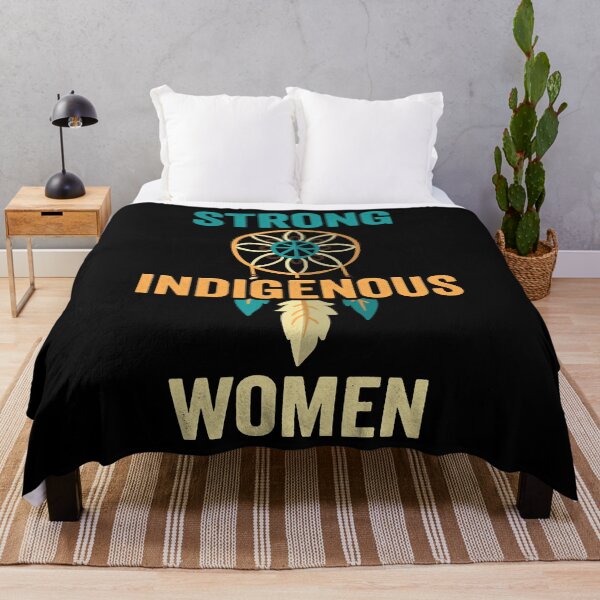 Item preview, Retro Strong Indigenous Women Native American Cool Graphic Gift designed and sold by Declanstarkdds.