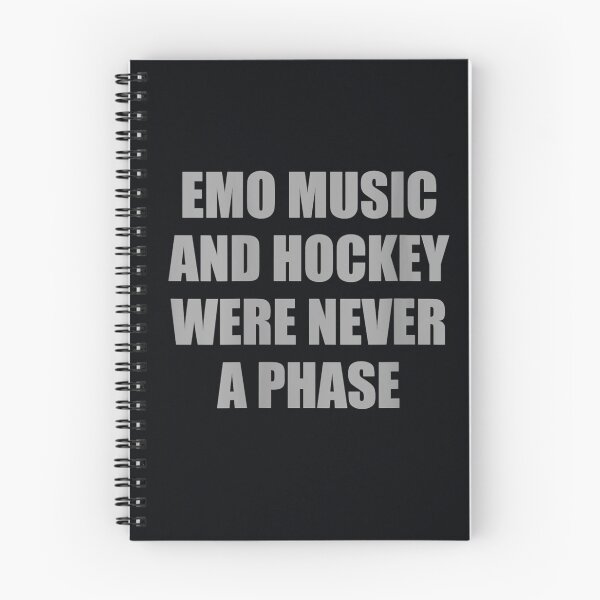 Item preview, Emo music and hockey were never a phase hockey fans designed and sold by DeannaMarks.