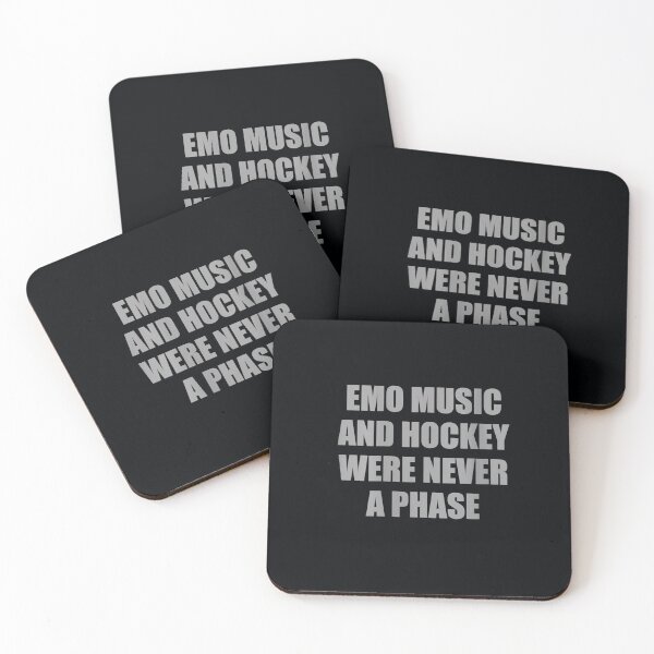 Item preview, Emo music and hockey were never a phase hockey fans designed and sold by DeannaMarks.