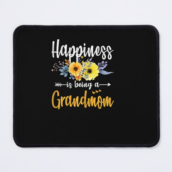 Item preview, Happiness Is Being A Grandmom Flower Grandma designed and sold by DeannaMarks.