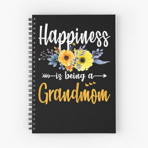 Item preview, Happiness Is Being A Grandmom Flower Grandma designed and sold by DeannaMarks.