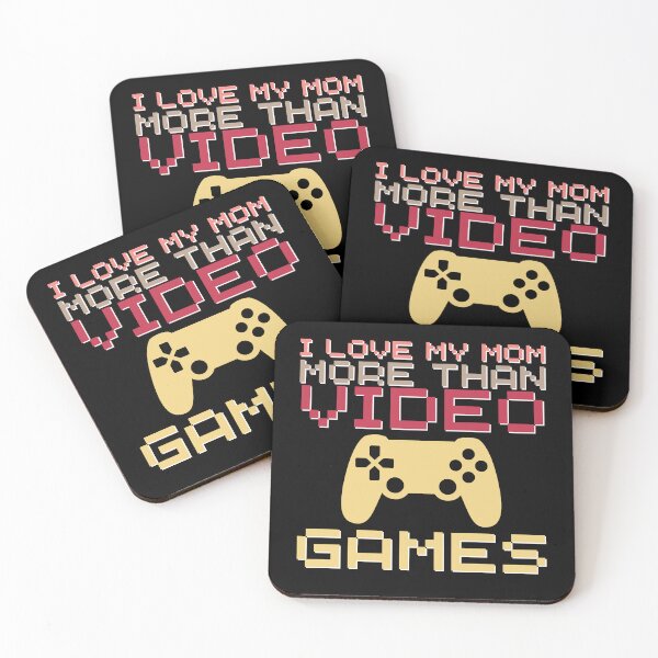 Item preview, Love My Mom More Than Video Games  designed and sold by Magicalair.