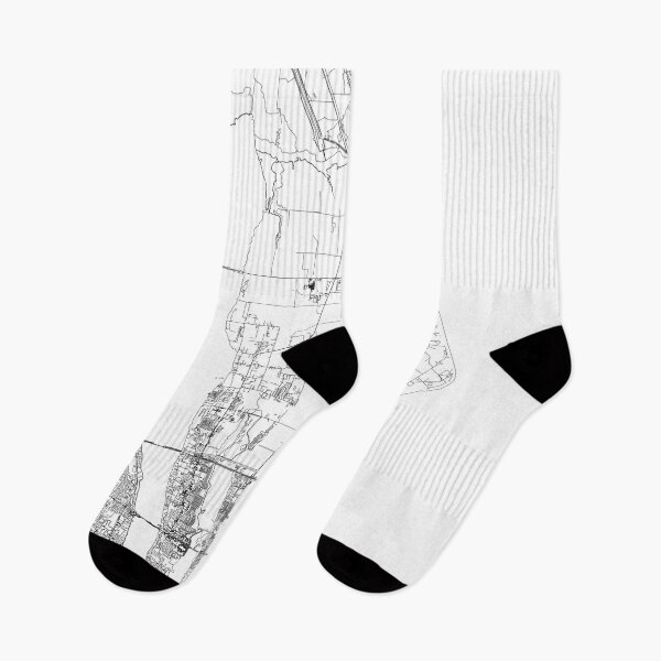 Item preview, Cape Canaveral White Map designed and sold by multiplicitymap.