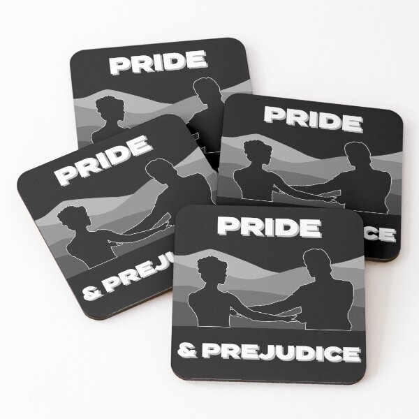 Item preview, Pride and Prejudice Silhouette Design with Text designed and sold by tahsokano.