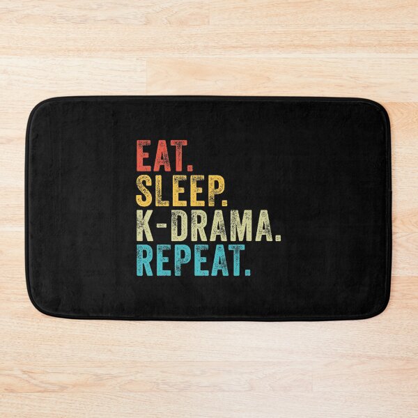 Aperçu de l'œuvre Eat Sleep K Drama Répéter la télévision Coréen Fan Movie Television créée et vendue par fultond.