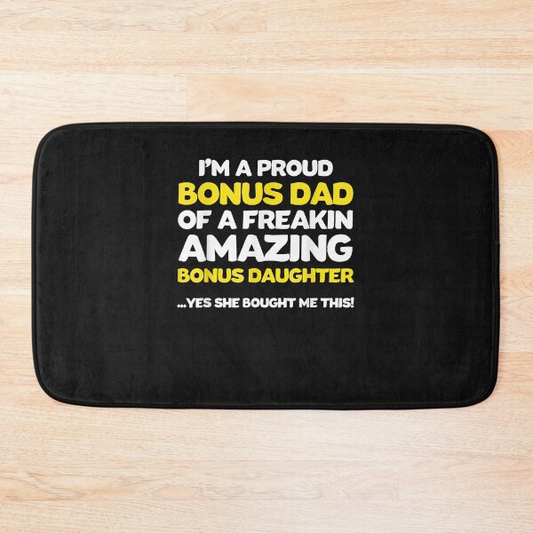 Item preview, Funny Bonus Dad Shirt Fathers Day Gift Stepdaughter Stepdad designed and sold by Oscar123412.