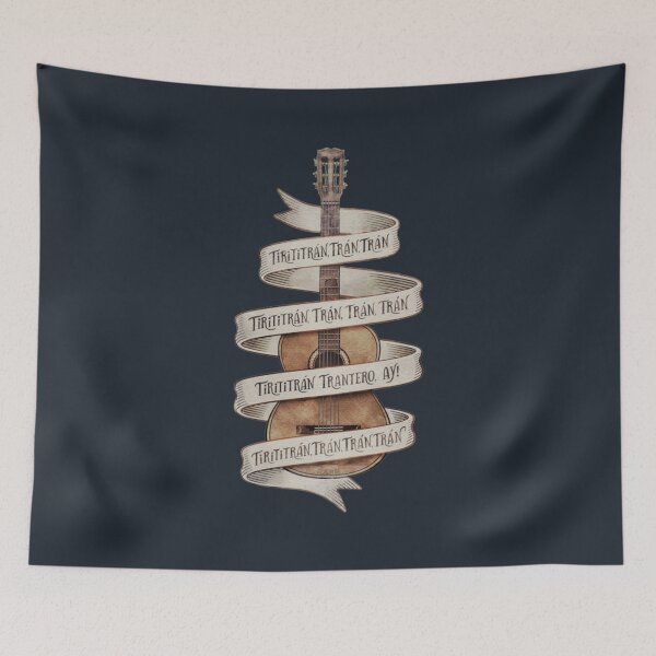 Item preview, Guitarra Flamenca Tirititran Camiseta clsica designed and sold by ThanNangFG.