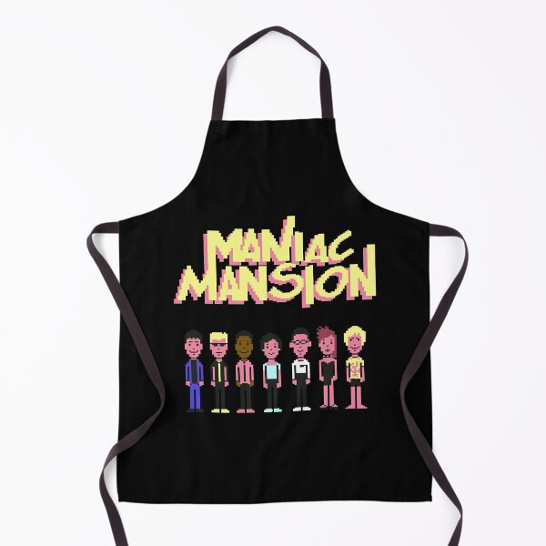 Item preview, Maniac Mansion C64 crew with title  designed and sold by ScottBr7314432.