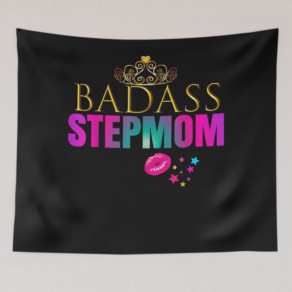 Item preview, CUTE BADASS Stepmom Shirt Gifts From Stepdaughter Outfit designed and sold by Evrard122344.
