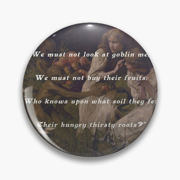 Item preview, The Goblin Market Painting & Poem by Christina Rossetti designed and sold by unablake.
