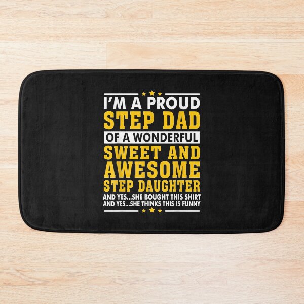 Item preview, Funny Step Dad Shirt Fathers Day Gift Step Daughter Stepdad designed and sold by Oscar123412.