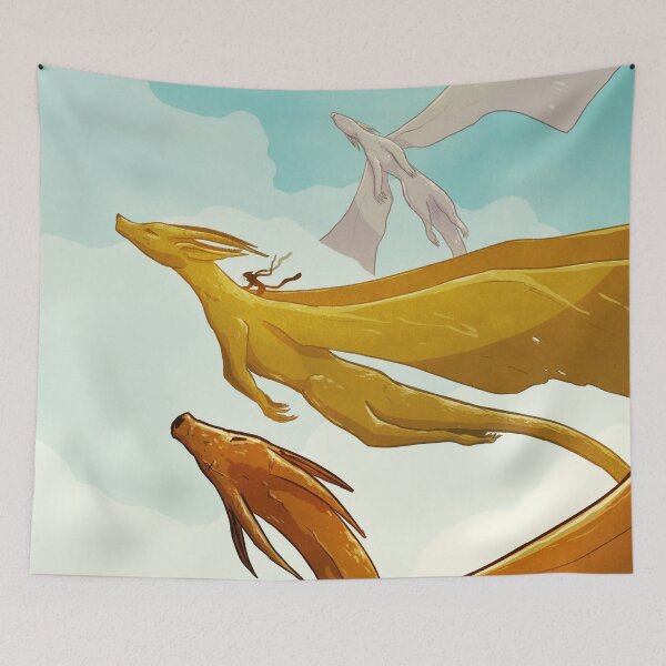 Item preview, The Metallic Dragons and the Tabaxi designed and sold by JuliAria.