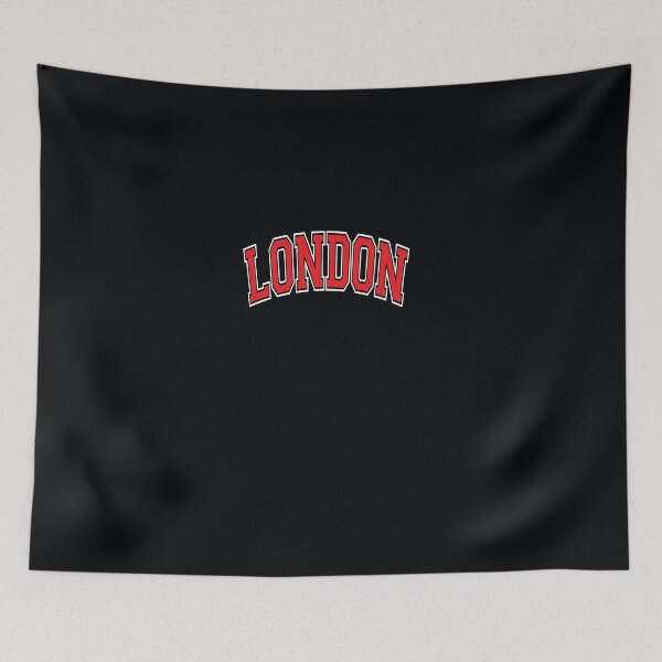 Item preview, London Varsity Style Red Text designed and sold by DeannaMarks.