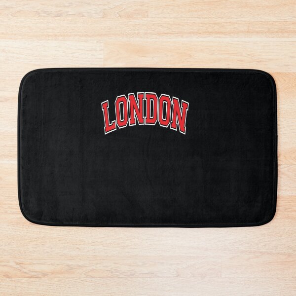 Item preview, London Varsity Style Red Text designed and sold by DeannaMarks.