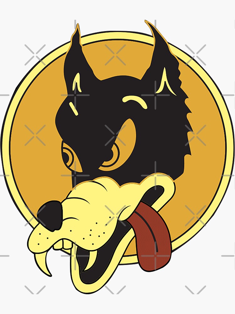 "JerryGarciaWolfGuitar" Sticker for Sale by Wandagraham Redbubble