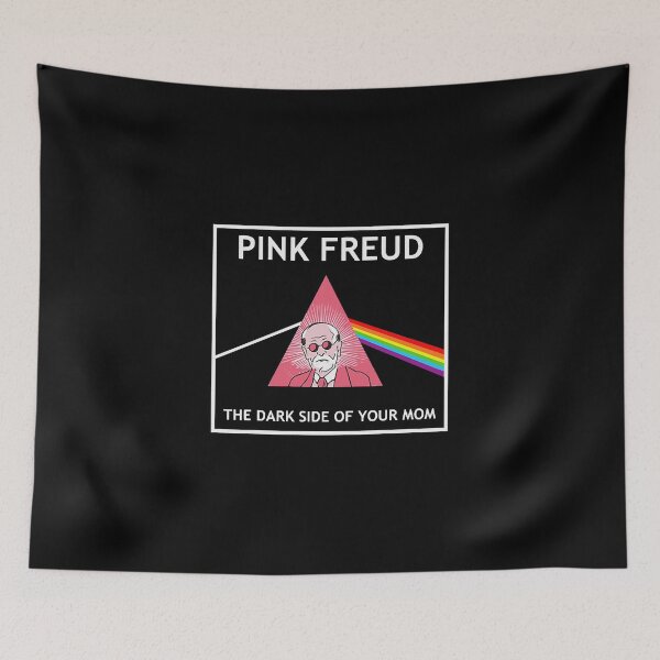 Aperçu de l'œuvre Tee shirt Freud freud rose créée et vendue par CristaloHipp.