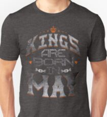 Legends Kings are born in may Unisex T-Shirt