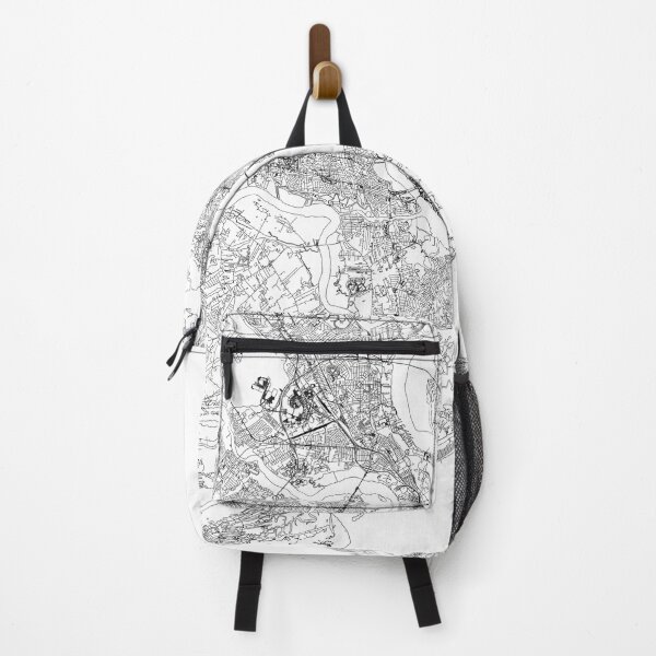 Item preview, Charleston White Map designed and sold by multiplicitymap.