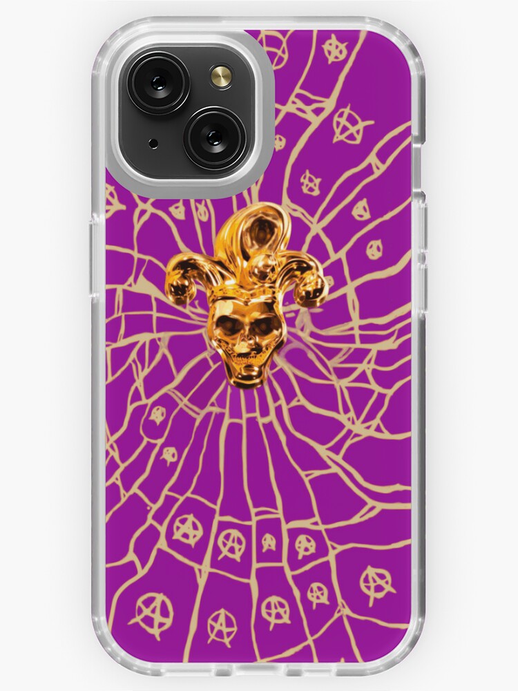 official joker suicide squad movie prop phone case of Jared Leto. iPhone Case