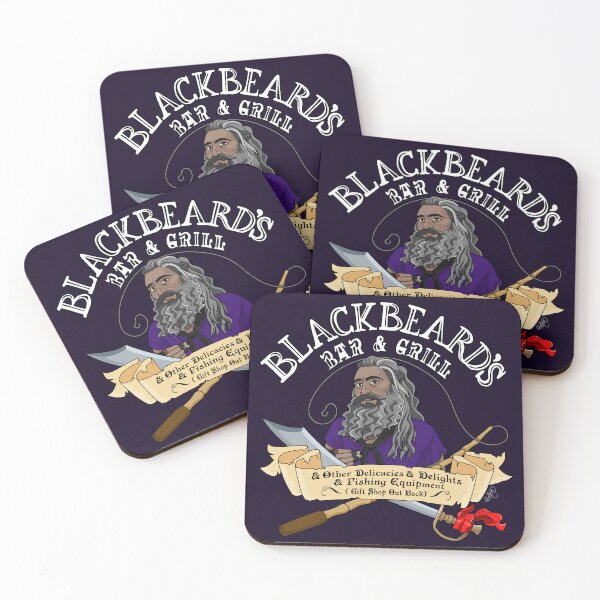 Item preview, Blackbeard's Bar and Grill designed and sold by Vivienne da Silva.