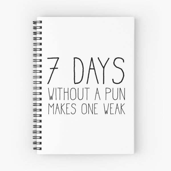 Item preview, 7 Days Without a Pun Makes One Weak designed and sold by tamara-art.