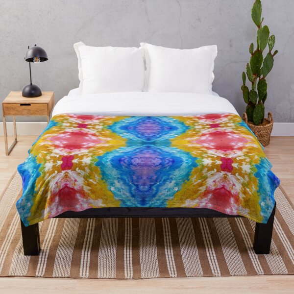 Item preview, Abstract Metallic Rainbow Colored Painting designed and sold by Creative-Voyage.