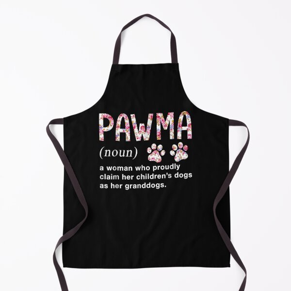 Item preview, Floral Art Pawma Noun Definition Mama Grandma Dog Lovers T-Shirt designed and sold by pinkeyatur.