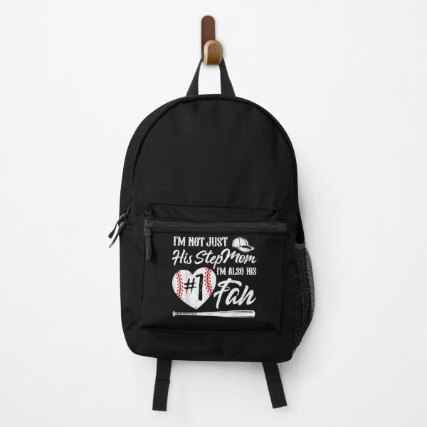 Item preview, I'm Not Just His StepMom Im His Number One Fan Baseball Cute designed and sold by Evrard122344.
