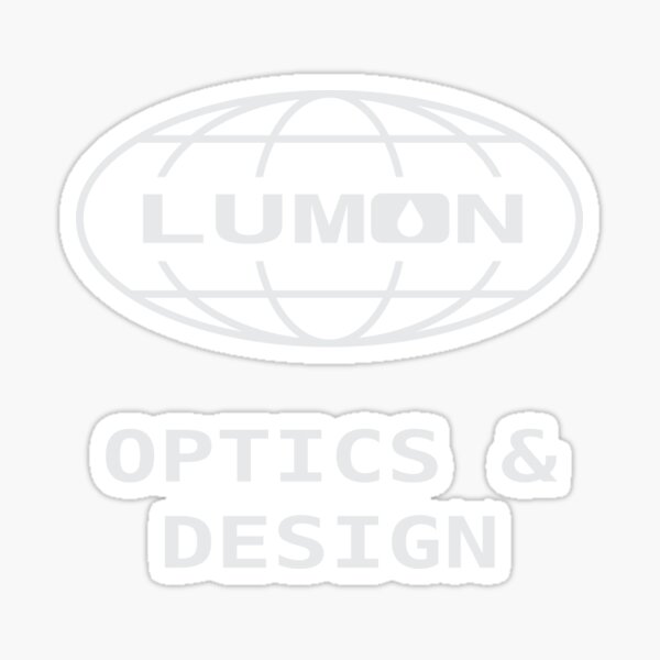 "severance lumon optics and design" Sticker by mildstorm Redbubble