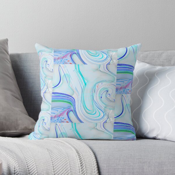 Deletion Throw Pillow
