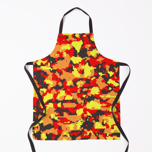 Item preview, Orange Digital Camouflage designed and sold by Tshirtstory.