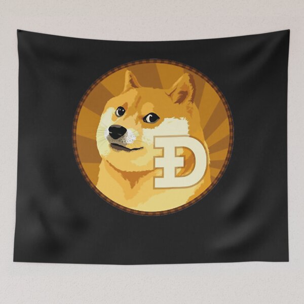 Item preview, Dogecoin logo classic t shirt designed and sold by BarbaraWhisona.