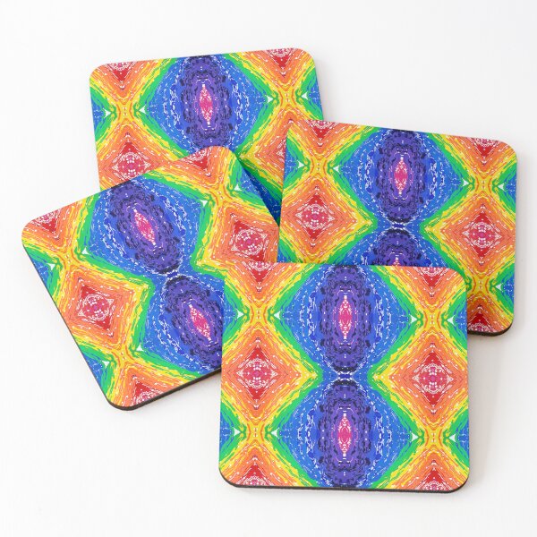 Item preview, Abstract Rainbow Colored Painting designed and sold by Creative-Voyage.