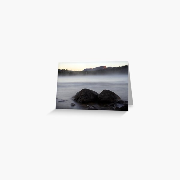 Lake St Clair and Mt Olympus Greeting Card