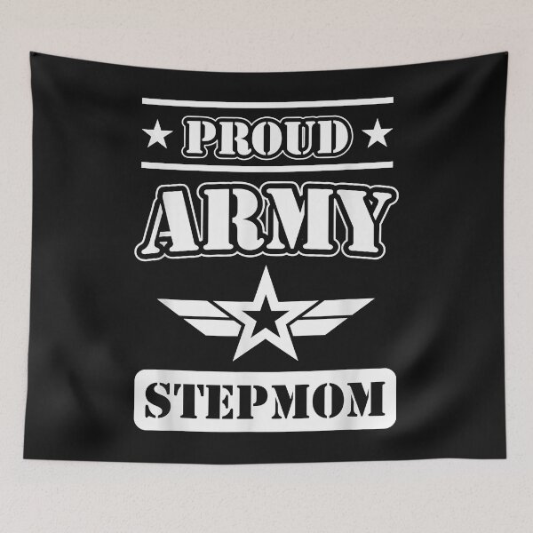 Artikelvorschau, Proud Army Stepmom Army Mom Womens Mothers Day entworfen und verkauft von Evrard122344.