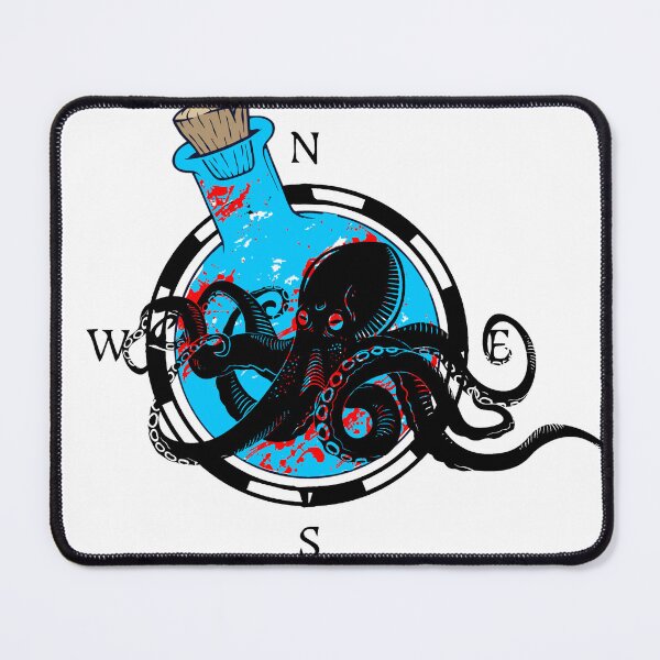Item preview, Octopuses Color Splash, Coming out of a bottle designed and sold by Whitetailcrafts.