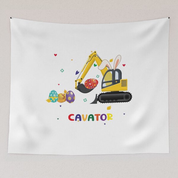 Item preview, Kids Easter Egg Hunt Eggs Cavator Bunny Tractor Loving  - Bunny Ears Eggs  designed and sold by BestdesignerFM.