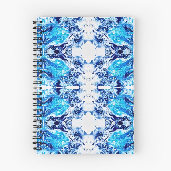 Item preview, Abstract Blue, Navy, Turquoise, and White Painting designed and sold by Creative-Voyage.