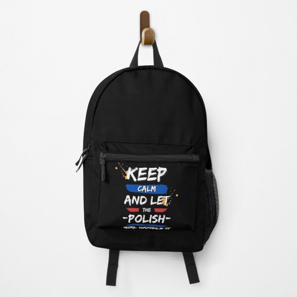 Item preview, Keep Calm and Let the Polish Girl Handle It funny gift idea for Polish Friend designed and sold by TrueFit Essentials.