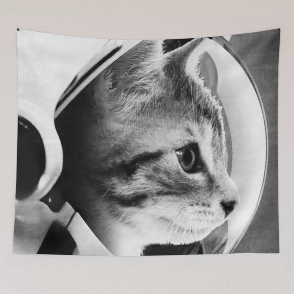 Item preview, Astronaut Cat #3 designed and sold by Furry And  Purry.