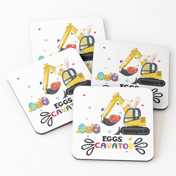 Item preview, Kids Easter Egg Hunt Eggs Cavator Bunny Tractor Loving  - Bunny Ears Eggs  designed and sold by BestdesignerFM.