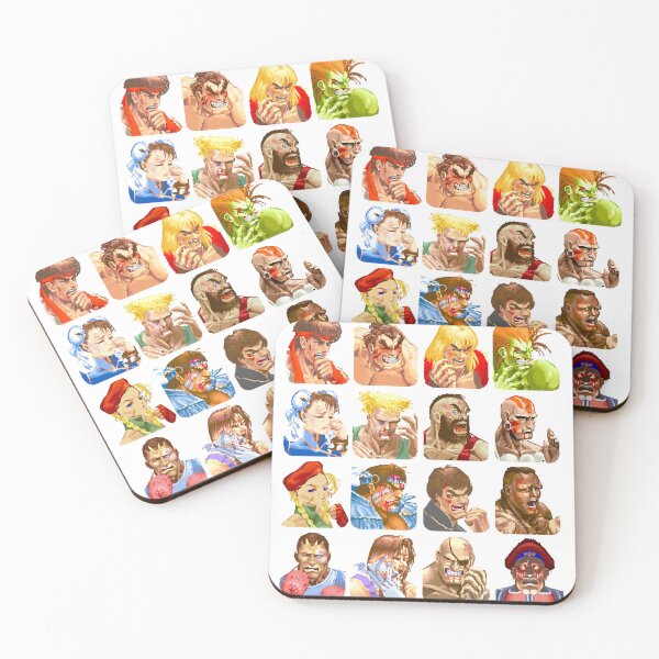 Item preview, Defeated Portraits Super Street Fighter 2  designed and sold by TristanNiland.