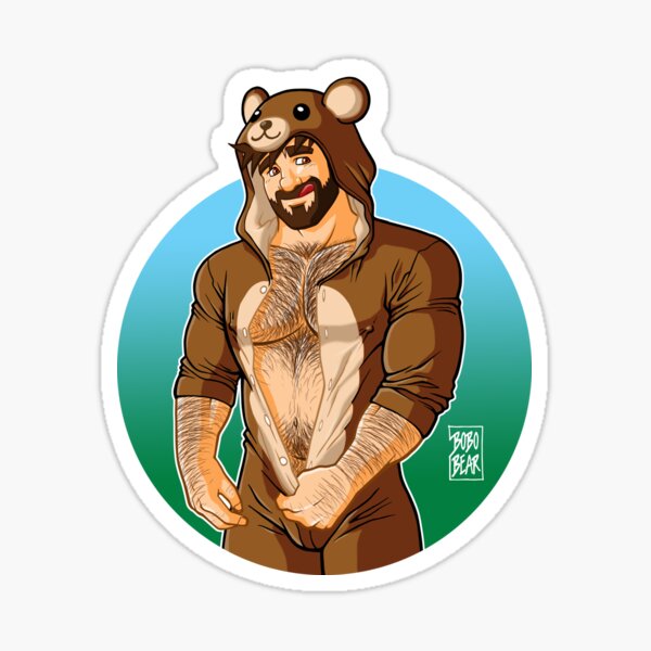 ADAM LIKES TEDDY BEARS Sticker
