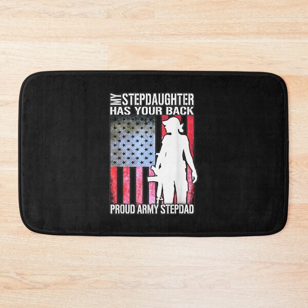 Item preview, My Stepdaughter Has Your Back Proud Army Stepdad designed and sold by Oscar123412.